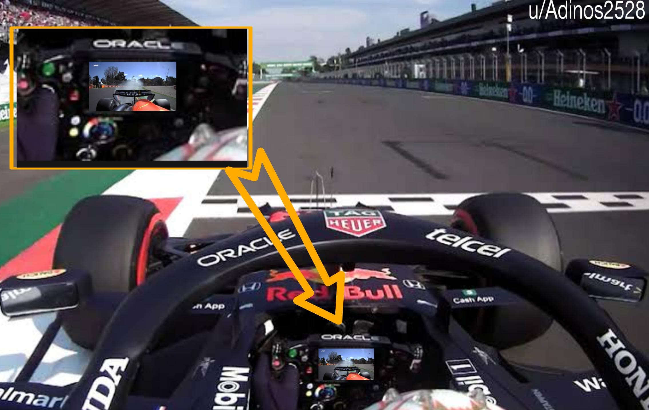Should F1 bring this feature that shows footage of rear camera like the F1 games